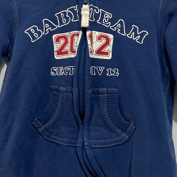 H&M Baby ❤️ Hooded Romper Size 2-3 Months (PRE-LOVED) - Picture 3 of 6